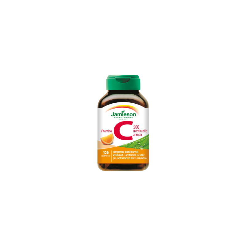Vitamina C 500 masticabile arancia