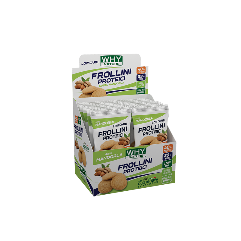 10 Frollini Low Carb (4 gusti) 30 gr. Senza Glutine 10 Frollini Low Carb (4 gusti) 30 gr. Senza Glutine