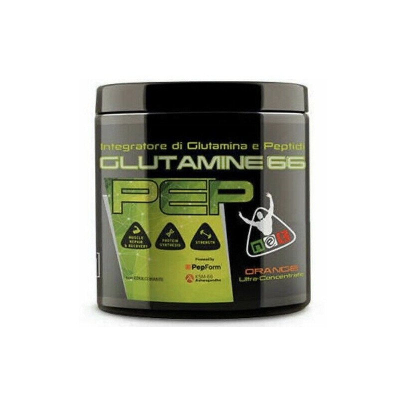 Glutamine PEP 131GR - NET - Pura Glutammina Dipeptide Ultra Solubile (Gusto:neutro o orange)