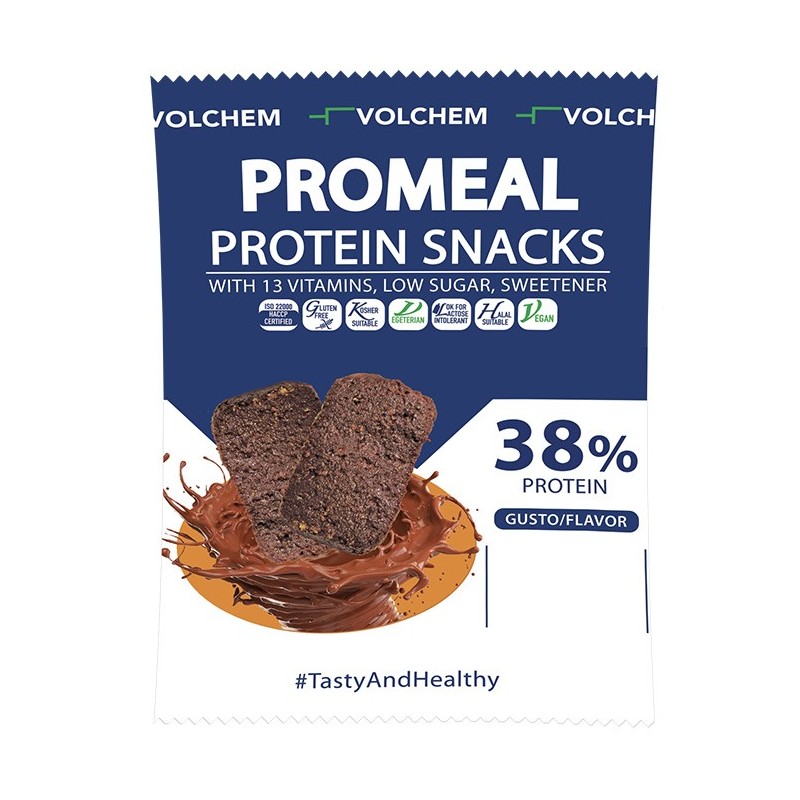 Promeal protein snack Volchem 38% scad. 02/23 (caffè)