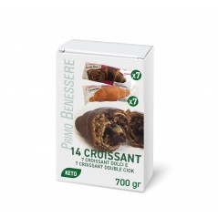 Kit Croissant proteico KETO (7 dolci + 7double ciok) 700g
