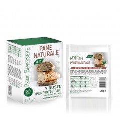 7 Buste di  Pane Naturale KETO buste da 25g da preparare