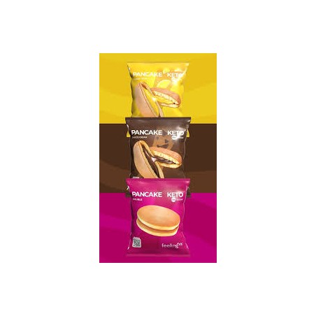 Pancake KETO pronti Feelingok -3 gusti 50g