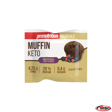 Muffin KETO frutti di bosco multicereali 50g