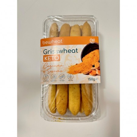 Grissini BeWheat 150g curcuma sesamo