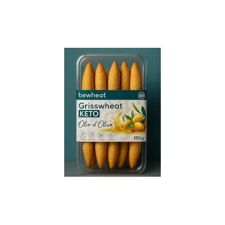Grissini BeWheat 150g olio d'oliva