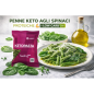 Penne KETO agli spinaci da 500g